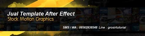 Beli produk after effect template berkualitas dengan harga murah dari berbagai pelapak di indonesia. SMS / WA : 08562938548 Jual Template After EffectJual ...