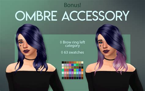 Sims 4 Maxis Match Hair Cute