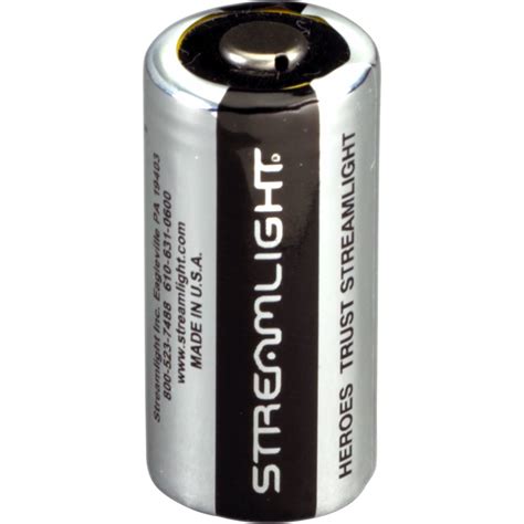Always have replacement batteries on hand because you never know when you will need. Streamlight CR123A Lithium Batteries (6-Pack) 85180 B&H Photo