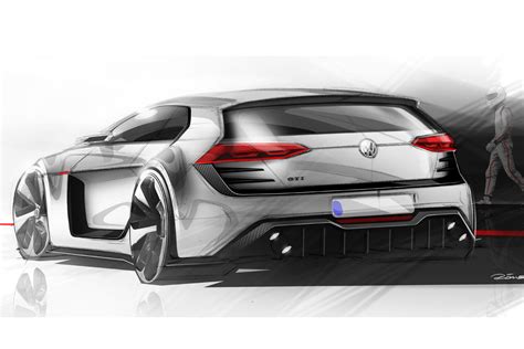vw golf design vision gti concept at worthersee evo