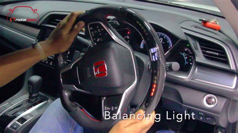 Honda Civic Fc Installed Rev Rpm Carbon Fiber Steering Wheel