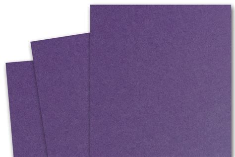 Basis Dark Purple 80lb Card Stock 85x11 25 Sheets Etsy