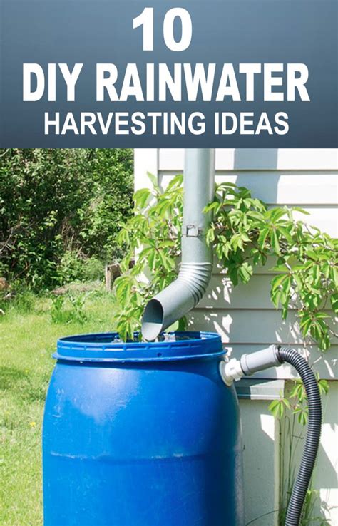 10 Awesome Diy Rainwater Harvesting Systems You Can Build At Home