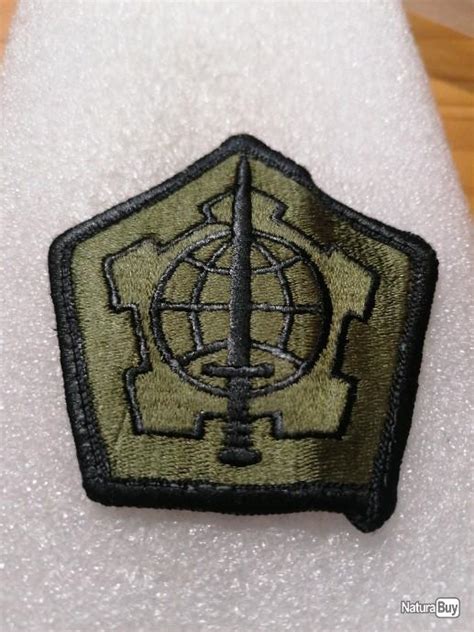 Patch Armée Us Military Personnel Reserve Control Green Original 2