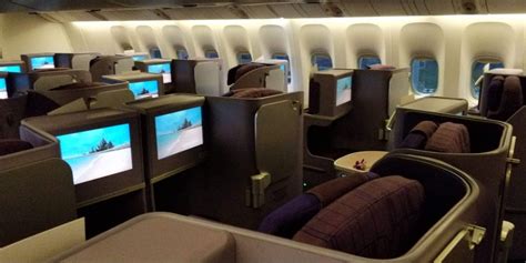 Review Thai Airways Business Class Boeing