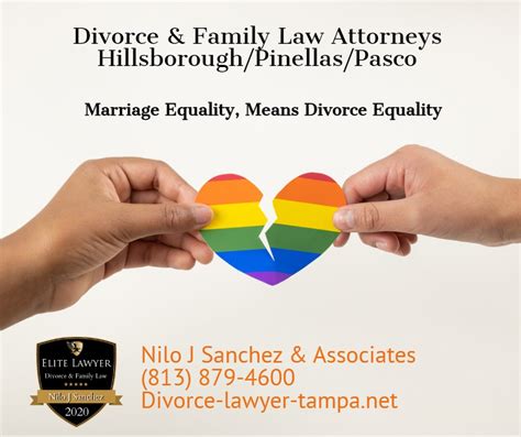 Tampa Same Sex Divorce Attorneys Nilo J Sanchez And Associates