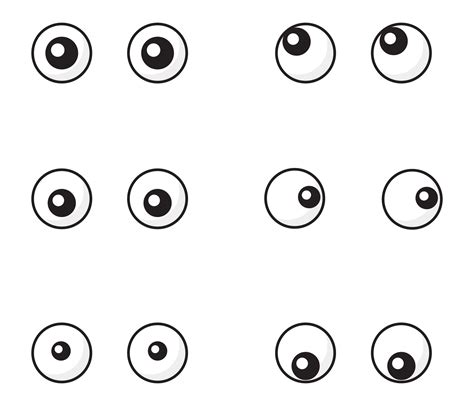 eye cut out template