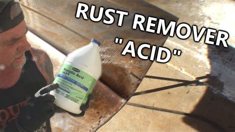 Muriatic Acid Rust Removal Fast Easy And Forever Youtube