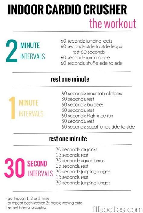 Pin By Samantha Bayeul On Operation Get Fly Cardio Workout At Home Cardio Workout