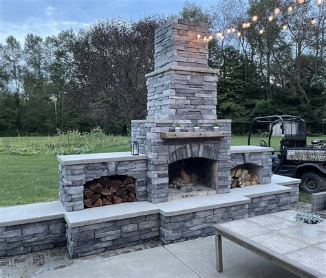 If You Want To Build A Dy Outdoor Fireplace Like This One We Have The