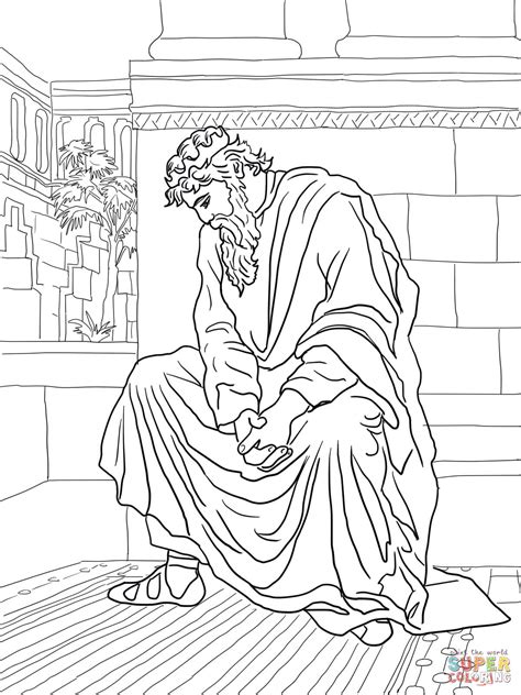 Coloring Pages Jeremiah Crying Prophet Coloring Pages D7e