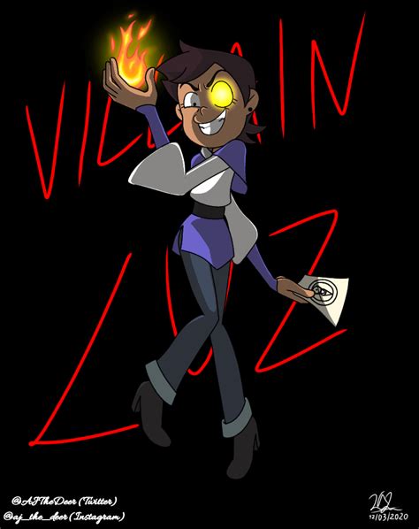 Heres My Villain Luz Fan Art Months Ago Au Character Bellongs To