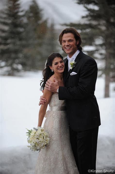 Jared And Genevieve Happy Couple Jared Padalecki Wedding Jared