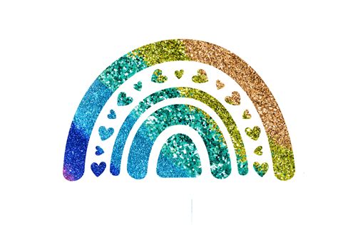 Glitter Rainbow Png 11934243 Png
