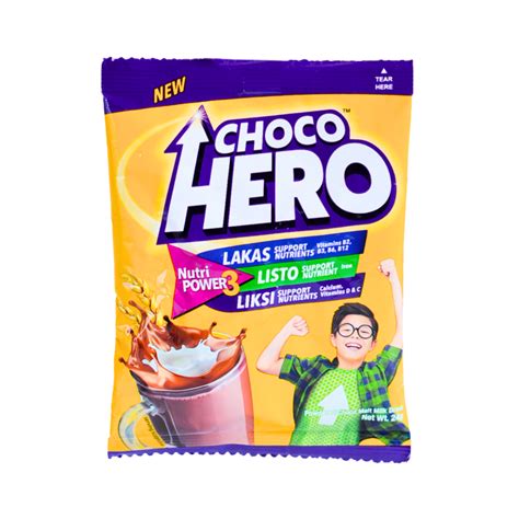 Choco Hero Powdered Choco Malt Milk Drink 24g