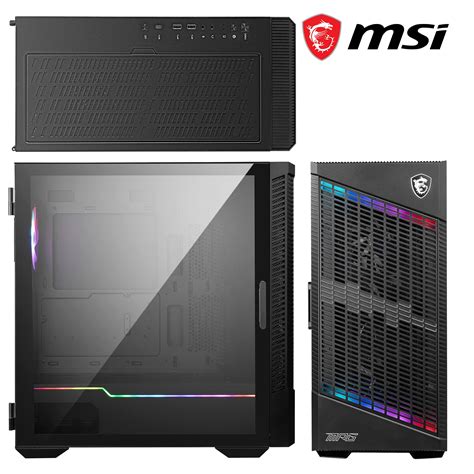 Mua Msi Mpg Velox 100p Airflow Mid Tower Pc Case E Atx Motherboard