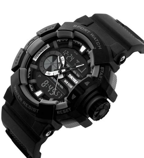 Skmei 1117 Black Watch For Men At Rs 260 Gents Sports Watch In