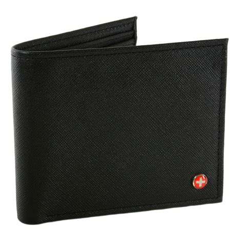 Mens Leather Bifold Wallet With Coin Pockets Paul Smith