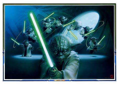 Yoda Star Wars Original Art Sandaworldcom The Art Of Tsuneo