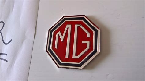 Motif Badge Midget Mgb Grille Bonnet Emblem Aha9318 Ara2148 Mg Hood