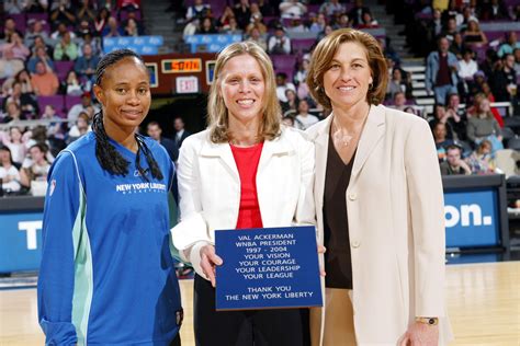 The Hall Of Fame Career Of Val Ackerman The First Wnba President
