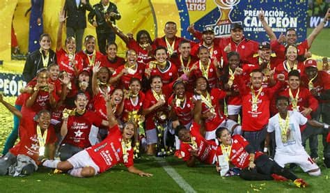 Rafael carrascal 16' michael rangel pen 21' michael rangel 28' yesus cabrera 48' pedro franco 68' luis paz 90+1'. OFICIAL: América de Cali Femenino campeón Liga femenina