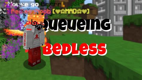 The Time We Queued Bedless Noob In A Bedwars Game Shorts Youtube