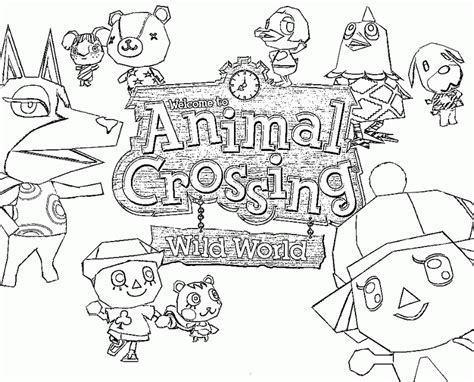 Goldie has appeared in every animal crossing game so far, and it's easy to see why. Animal Crossing Coloring Pages - Coloring Home