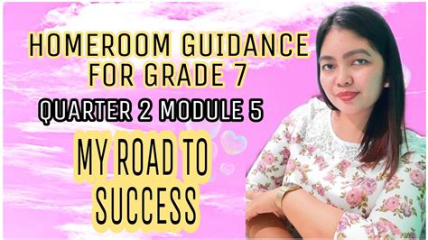 Grade Homeroom Guidance Quarter Module The Road To Success