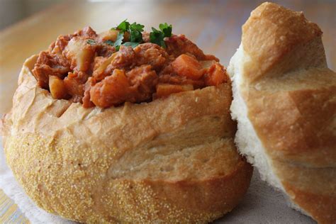 South African Bunny Chow Recipe African Food Bunny Chow South