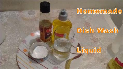 Homemade Dish Wash Liquid How To Make Dish Wash Liquid At Home In