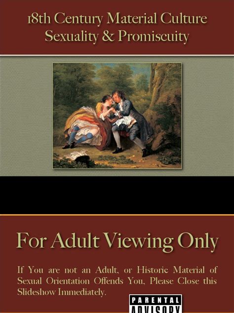 Romance And Sex Sexuality And Promiscuity Pdf Sex