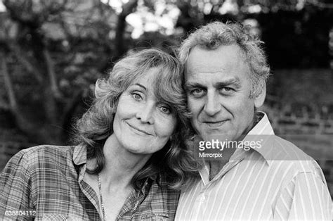Actor John Thaw With His Actress Wife Sheila Hancock Pictured At News Photo Getty Images