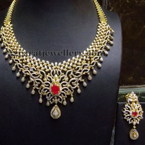 Check spelling or type a new query. Latest Diamond Necklace by PSJ - Jewellery Designs