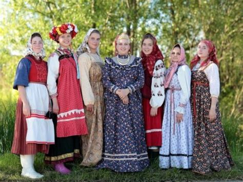 National Color Of Russian Costume Is Red Russian Culture