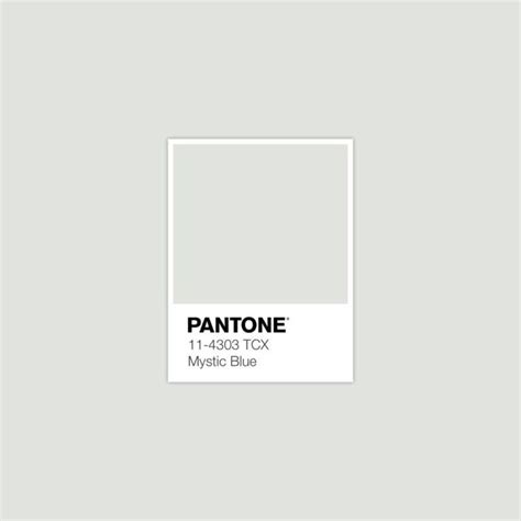 Pantone 11 4303 Tcx Mystic Blue Pantone Colour Palettes Pantone