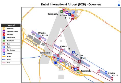 Dubai International Airport Dxb United Arab Emirates
