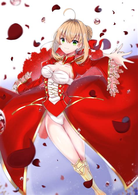 Nero Claudius Saber Extra Anime Art Fate