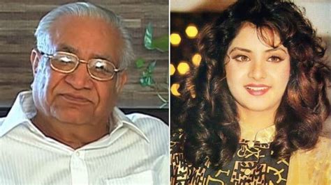 Divya Bhartis Father Om Prakash Passed Away Sajid Nadiadwala Was With Him Till His Last Breath