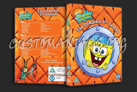 Spongebob Squarepants Season 2 Dvd Cover Dvd Covers And Labels By