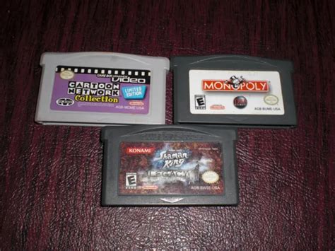 Shaman King Legacy Cartoon Network Collection Monopoly Game Boy