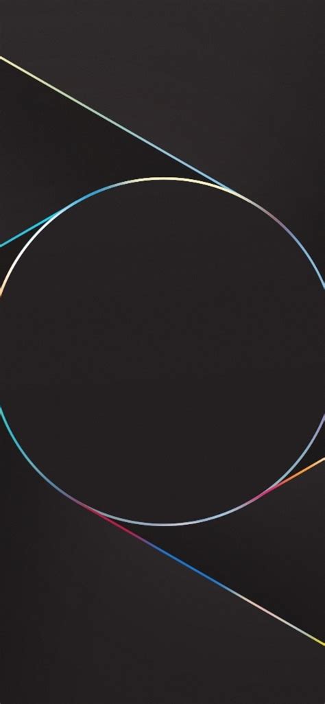 1125x2436 Abstract Lines Circle Iphone Xsiphone 10iphone X Hd 4k