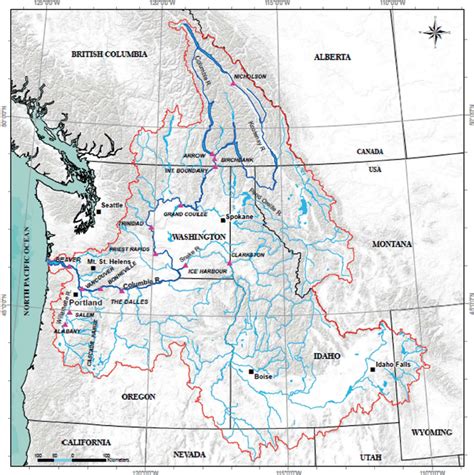 Columbia River Chart Maps