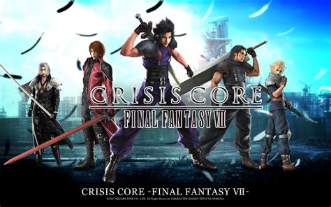 Crisis Core Crisis Core Final Fantasy Vii Wallpaper 36451277 Fanpop
