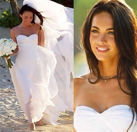 Gorge Megan Fox As Bride Wedding Dresses Glam Wedding Dress Bride