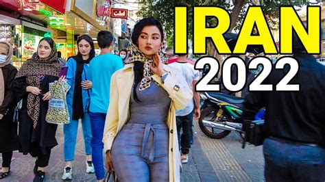 IRAN Walking Iran Cities 2022 Tehran City Iranian people Vlog ایران