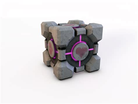 Weighted Companion Cube By Drmonkeyface On Deviantart