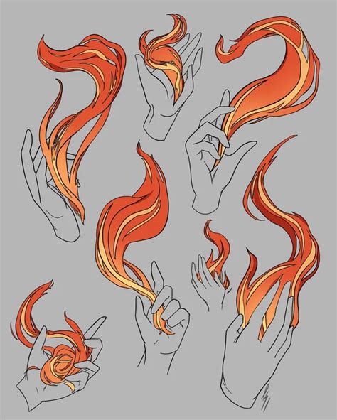 Because Of All The Support Here Are More Comic Flames Drawing Hand Drawing Reference Body