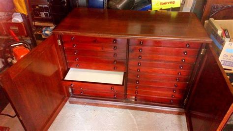 I've cleaned pretty thoroughly, in my opinion. https://www.ebay.co.uk/itm/20-Drawer-Mahogany-Cabinet-For ...