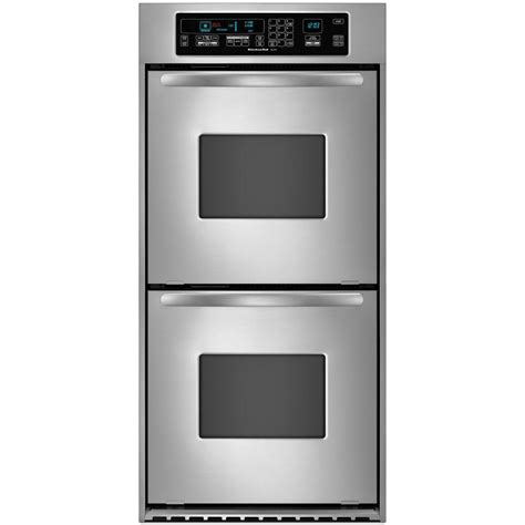 Kitchenaid Architect Series 24 In Double Electric Wall Oven Self